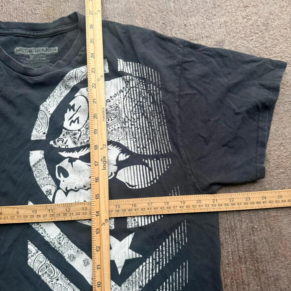 Y2K Metal Mulisha Vintage Skull tee - Picture 5 of 5